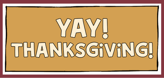 THANKSGIVING sticker design